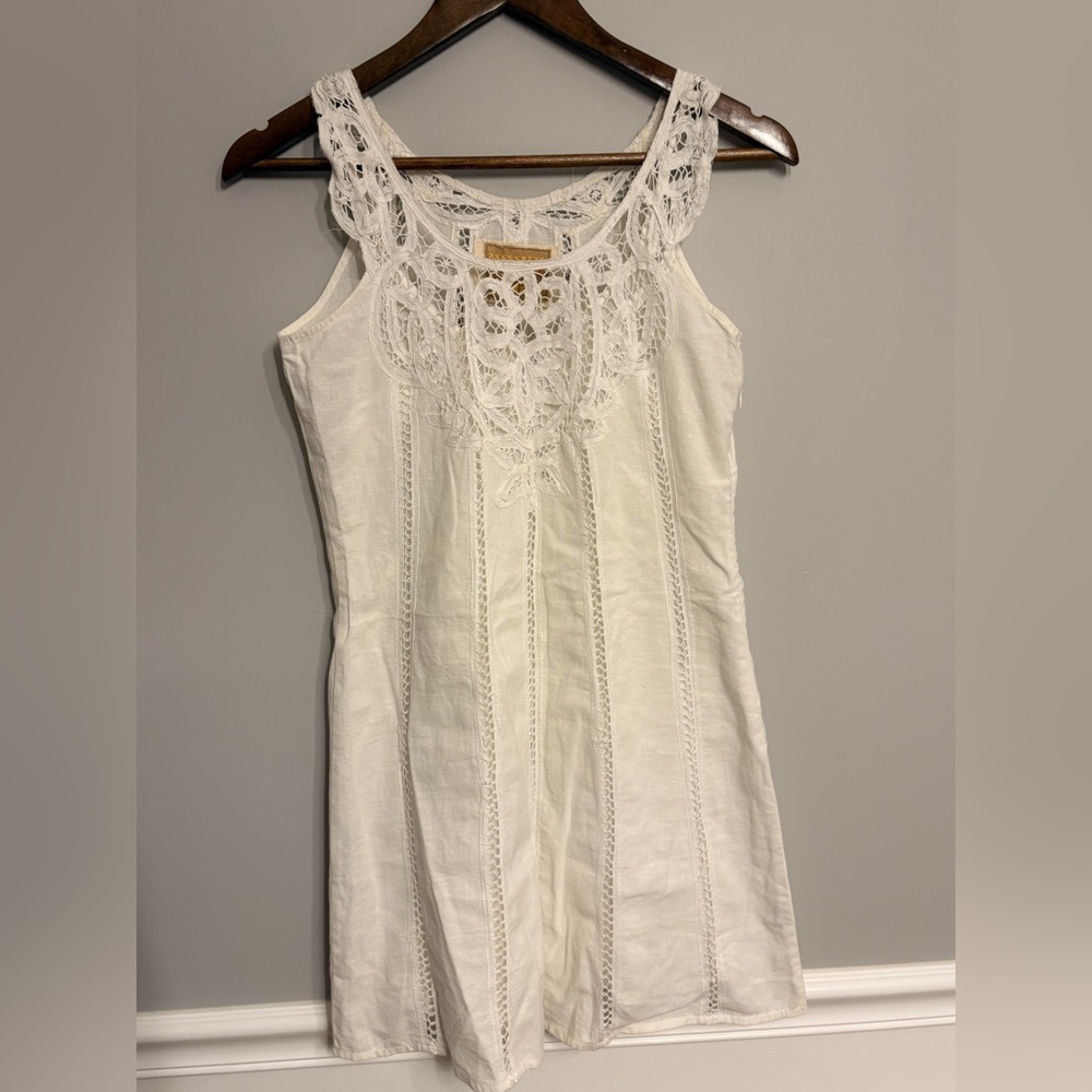 Free People White Lace Dress